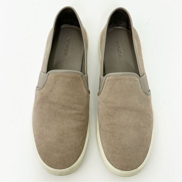 Vince Suede Slip On Sneaker Loafer Sneaker Size 9 - Picture 4 of 12